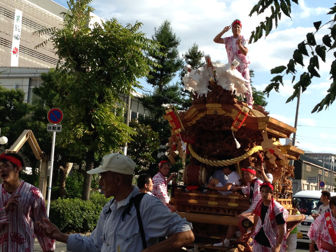 秋祭り（東大阪）だんじり